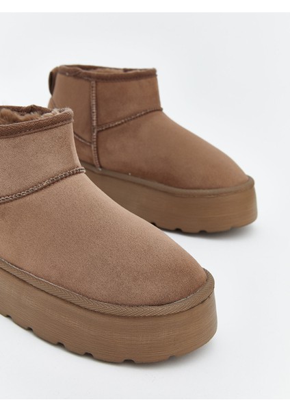 Yeni Sezon Süet Görünümlü Kadın Bot modelleri