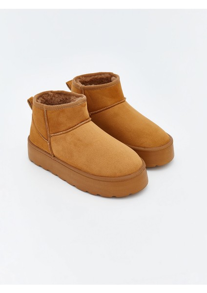 Yeni Sezon Süet Görünümlü Kadın Bot