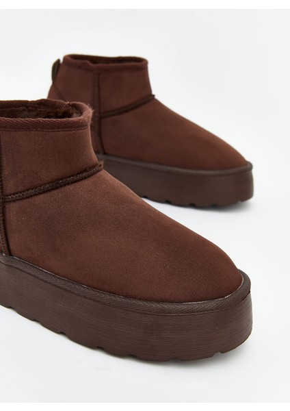 Yeni Sezon Süet Görünümlü Kadın Bot modelleri