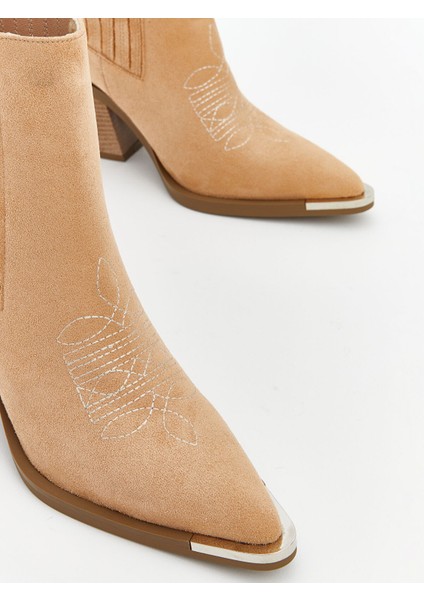 Yeni Sezon Süet Görünümlü Kadın Bot modelleri