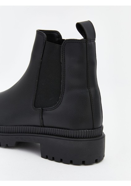 Yeni Sezon Deri Görünümlü Kadın Bot indirimleri