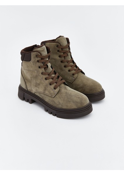 Yeni Sezon Süet Görünümlü Kadın Bot