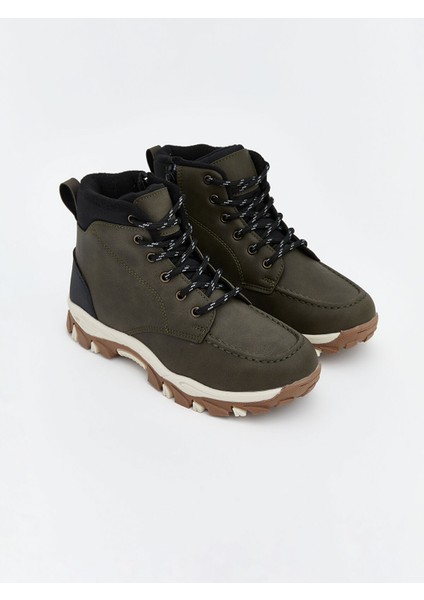 Yeni Sezon Bağcıklı Kalın Tabanlı Erkek Çocuk Bot