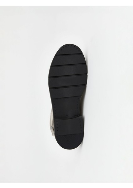 Yeni Sezon Fermuarlı Deri Görünümlü Kadın Bot fırsatları