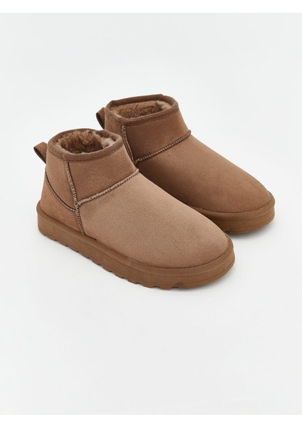 Yeni Sezon Süet Görünümlü Kadın Bot