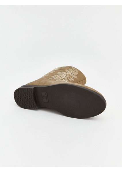 Yeni Sezon Süet Görünümlü Kız Çocuk Kovboy Bot fırsatları