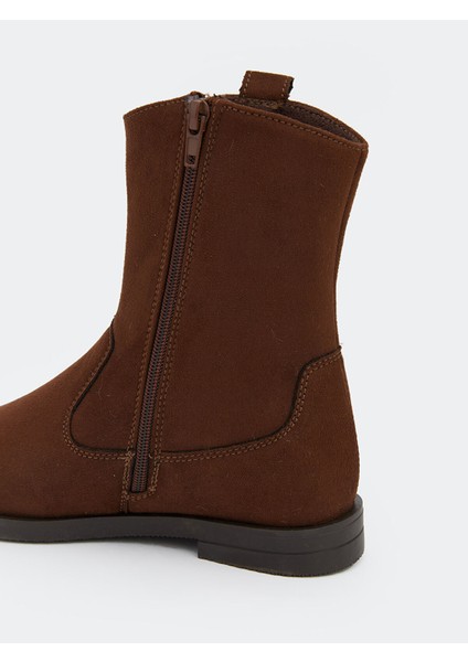 Yeni Sezon Süet Görünümlü Kız Çocuk Kovboy Bot indirimleri