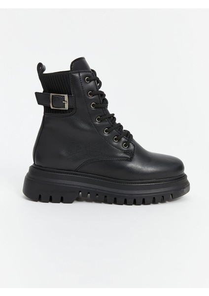 Yeni Sezon Deri Görünümlü Kadın Bot fiyatları