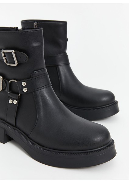 Yeni Sezon Deri Görünümlü Kadın Bot modelleri