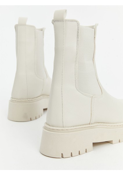 Yeni Sezon Deri Görünümlü Kadın Bot indirimleri