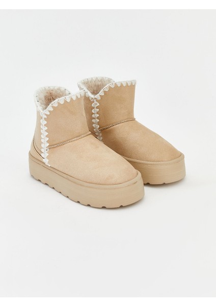 Yeni Sezon Süet Görünümlü Kadın Bot