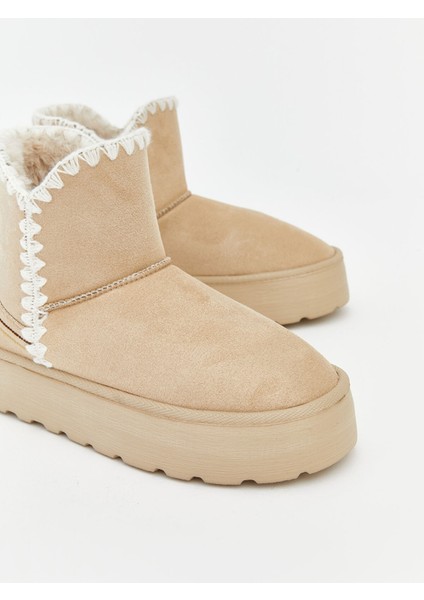 Yeni Sezon Süet Görünümlü Kadın Bot modelleri