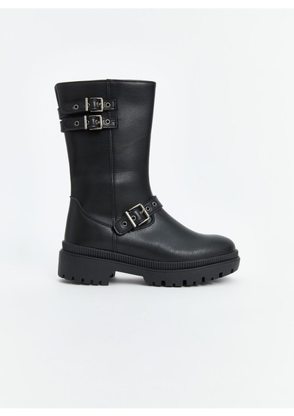 Yeni Sezon Çift Tokalı Kadın Deri Bot fiyatları