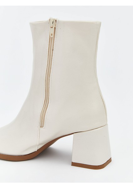 Yeni Sezon Süet Görünümlü Kadın Topuklu Bot indirimleri