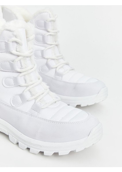 Yeni Sezon Pelüş Detaylı Kadın Kar Botu modelleri