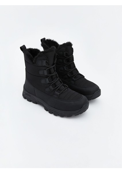 Yeni Sezon Bağcıklı Kadın Kar Botu