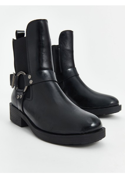 Yeni Sezon Deri Görünümlü Kadın Bot modelleri