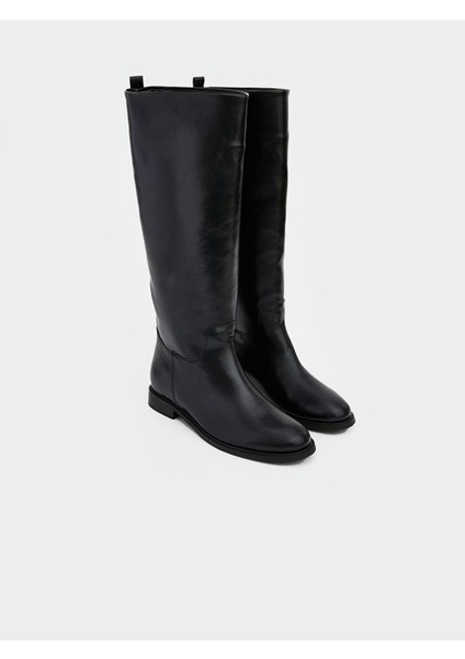 Yeni Sezon Süet Görünümlü Kadın Çizme
