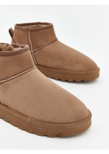 Yeni Sezon Süet Görünümlü Kadın Bot modelleri