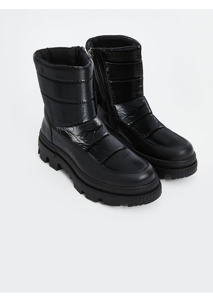 Yeni Sezon Fermuarlı Kadın Kar Botu