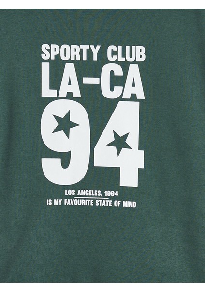 Yeni Sezon Los Angeles Baskılı Kız Çocuk Kalın Sweatshirt indirimleri