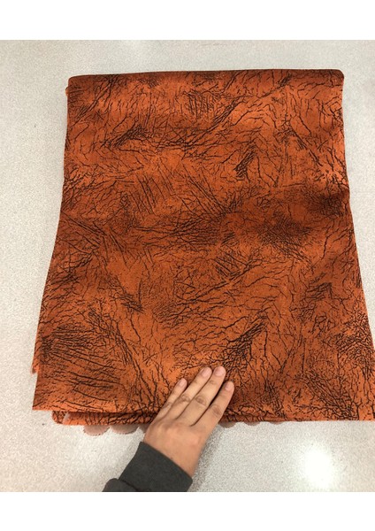 Koltuk Çekyat Örtüsü Kiremit Damar Desenli Kaymaz Taban Süngerli Üst Kumaş Kadife