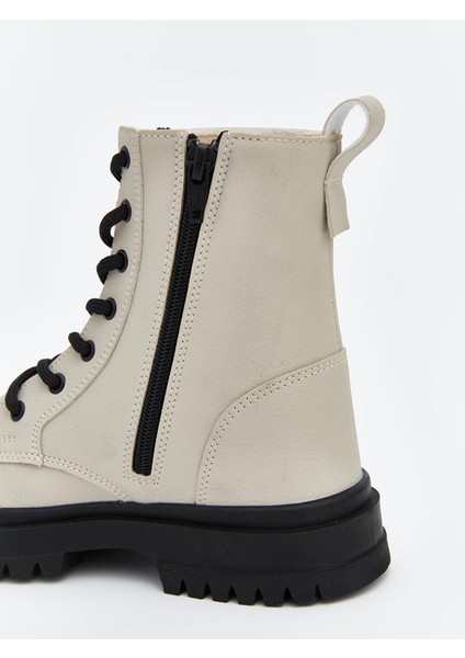 Yeni Sezon Deri Görünümlü Kız Çocuk Bot indirimleri