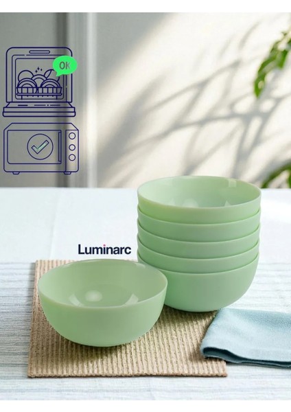 Dıvalı Paradise Green 12CM 2'li Yeşil Salata Kasesi Seti 451532407 Açık Yeşil fırsatları