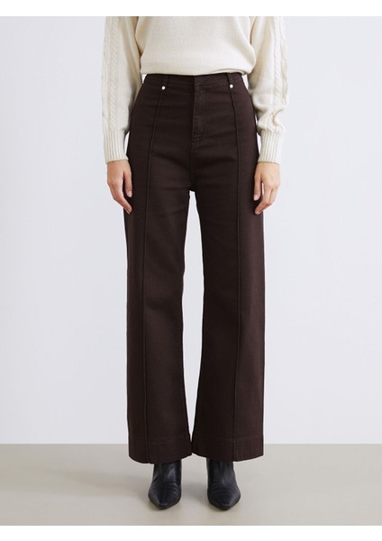 Yeni Sezon Dar Fit Geniş Paça Kadın Pantolon fiyatları