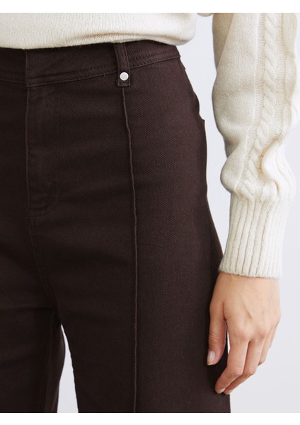 Yeni Sezon Dar Fit Geniş Paça Kadın Pantolon modelleri