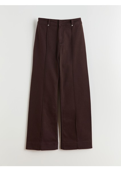 Yeni Sezon Dar Fit Geniş Paça Kadın Pantolon indirimleri