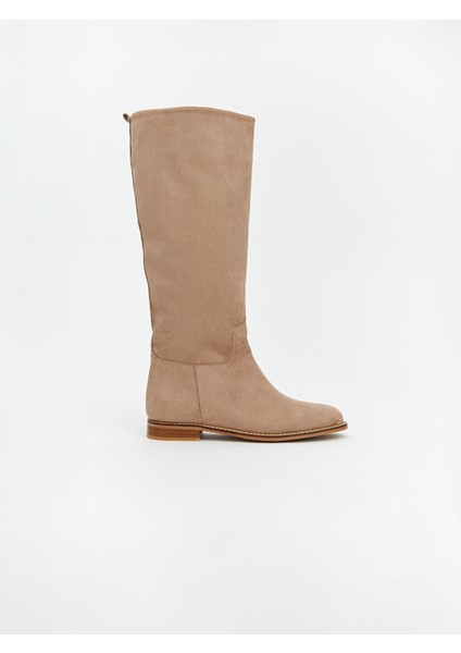 Yeni Sezon Süet Görünümlü Kadın Çizme fiyatları