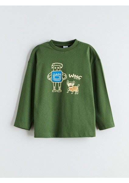 Yeni Sezon Bisiklet Yaka Erkek Çocuk Tişört