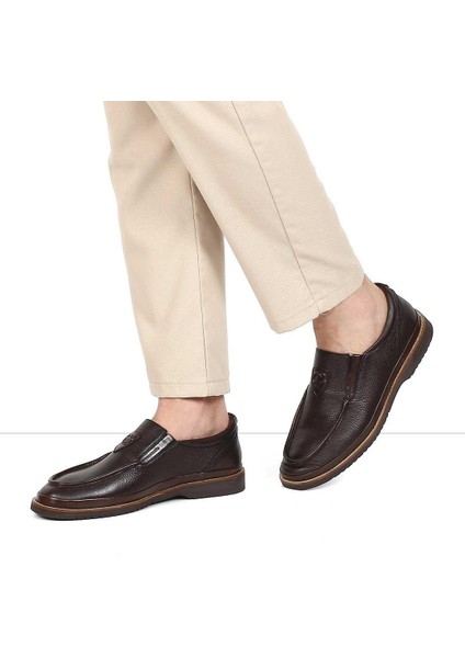 Erkek Kahverengi Deri Loafer fiyatları