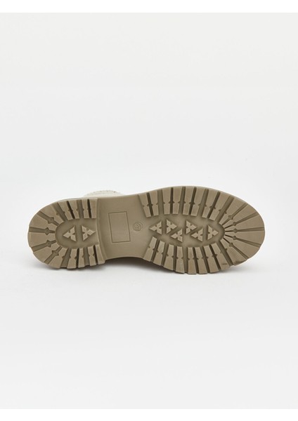 Yeni Sezon Süet Görünümlü Bağcıklı Kadın Bot indirimleri