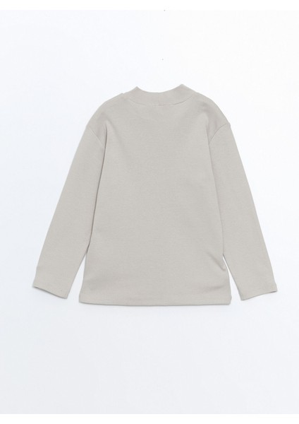 Yeni Sezon Uzun Kollu Basic Erkek Bebek Tişört modelleri