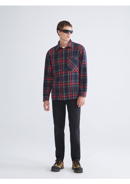 Yeni Sezon Regular Fit Uzun Kollu Ekose Erkek Oduncu Gömlek fiyatları