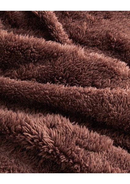 Flower Joy Koltuk Şalı 120X160 cm Kahve modelleri