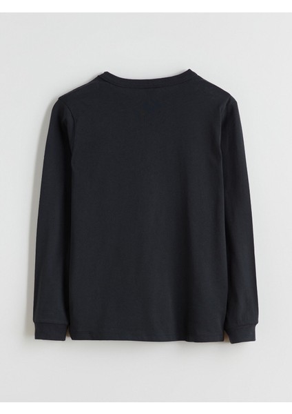 Yeni Sezon Bisiklet Yaka Baskılı Erkek Çocuk Tişört modelleri