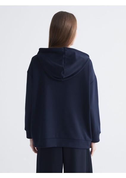 Yeni Sezon Fermuarlı Yaka Kadın Hoodie fırsatları