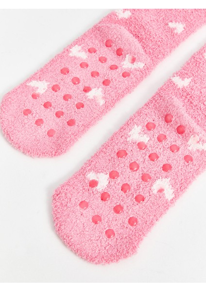 Yeni Sezon Kız Çocuk Ev Çorabı ve Saç Bandı fırsatları