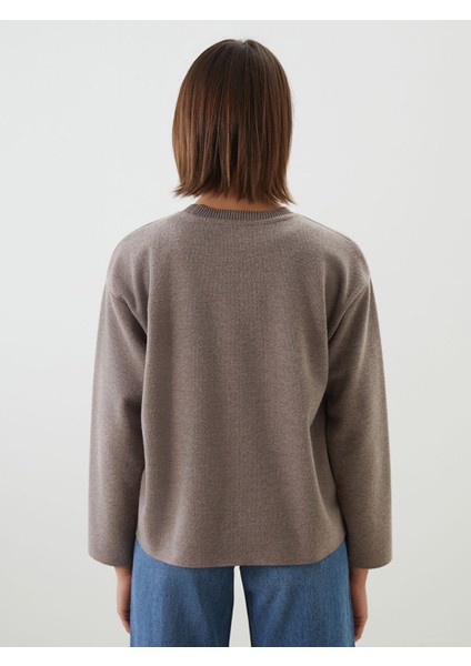 Yeni Sezon Bisiklet Yaka Kadın Triko Kazak fırsatları