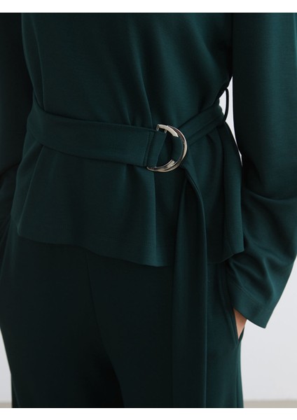 Yeni Sezon Bisiklet Yaka Kadın Sweatshirt modelleri