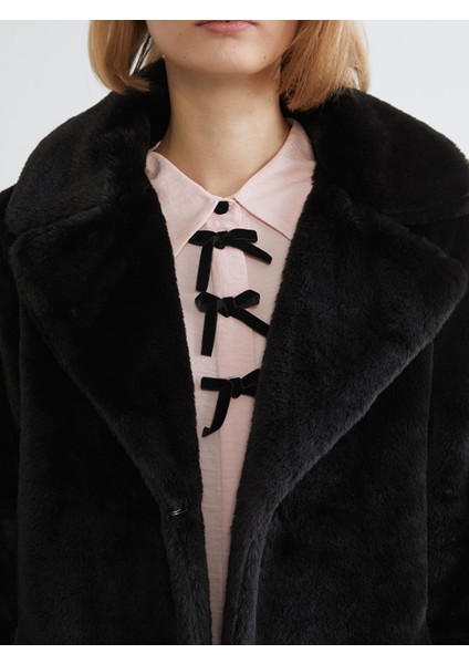 Yeni Sezon Ceket Yaka Kadın Kürk Kaban modelleri