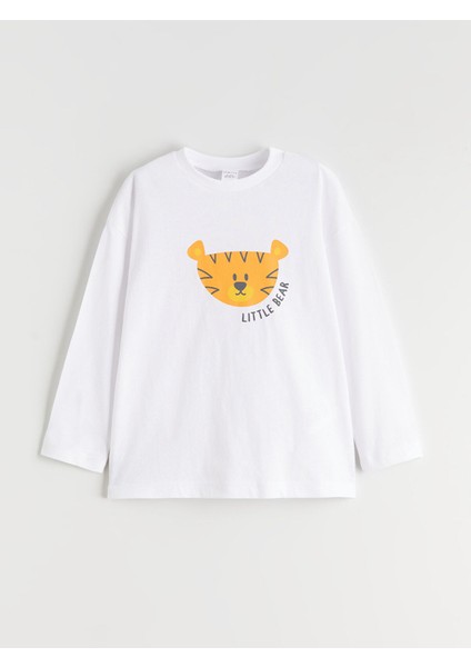 Yeni Sezon Bisiklet Yaka Erkek Çocuk Tişört