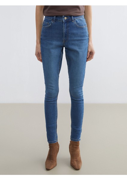 Yeni Sezon Jüpiter Süper Skinny Fit Kadın Jean Pantolon fiyatları