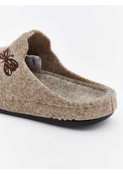 Yeni Sezon Kelebek Nakışlı Kadın Ev Terliği indirimleri