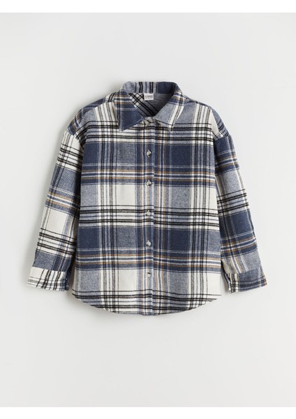 Yeni Sezon Ekose Kız Çocuk Gömlek