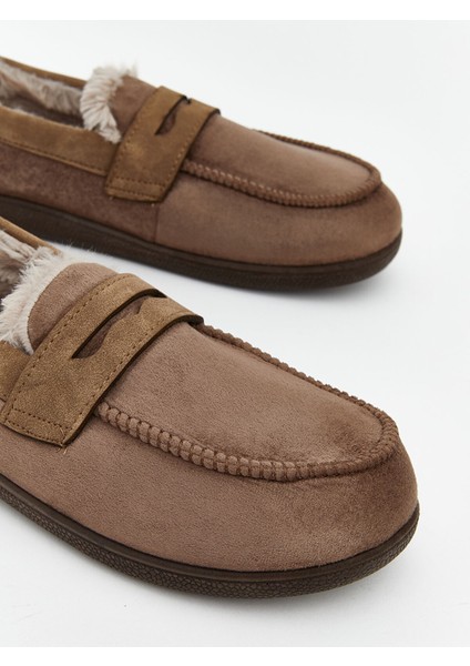 Yeni Sezon Süet Görünümlü Erkek Ev Ayakkabısı modelleri