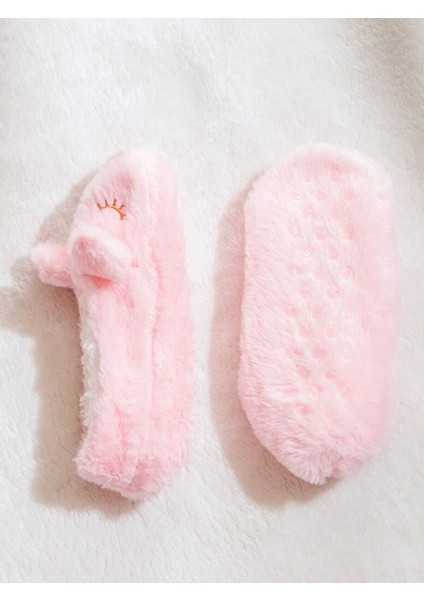 Yeni Sezon Tavşan Figürlü Pelüş Kadın Panduf fırsatları